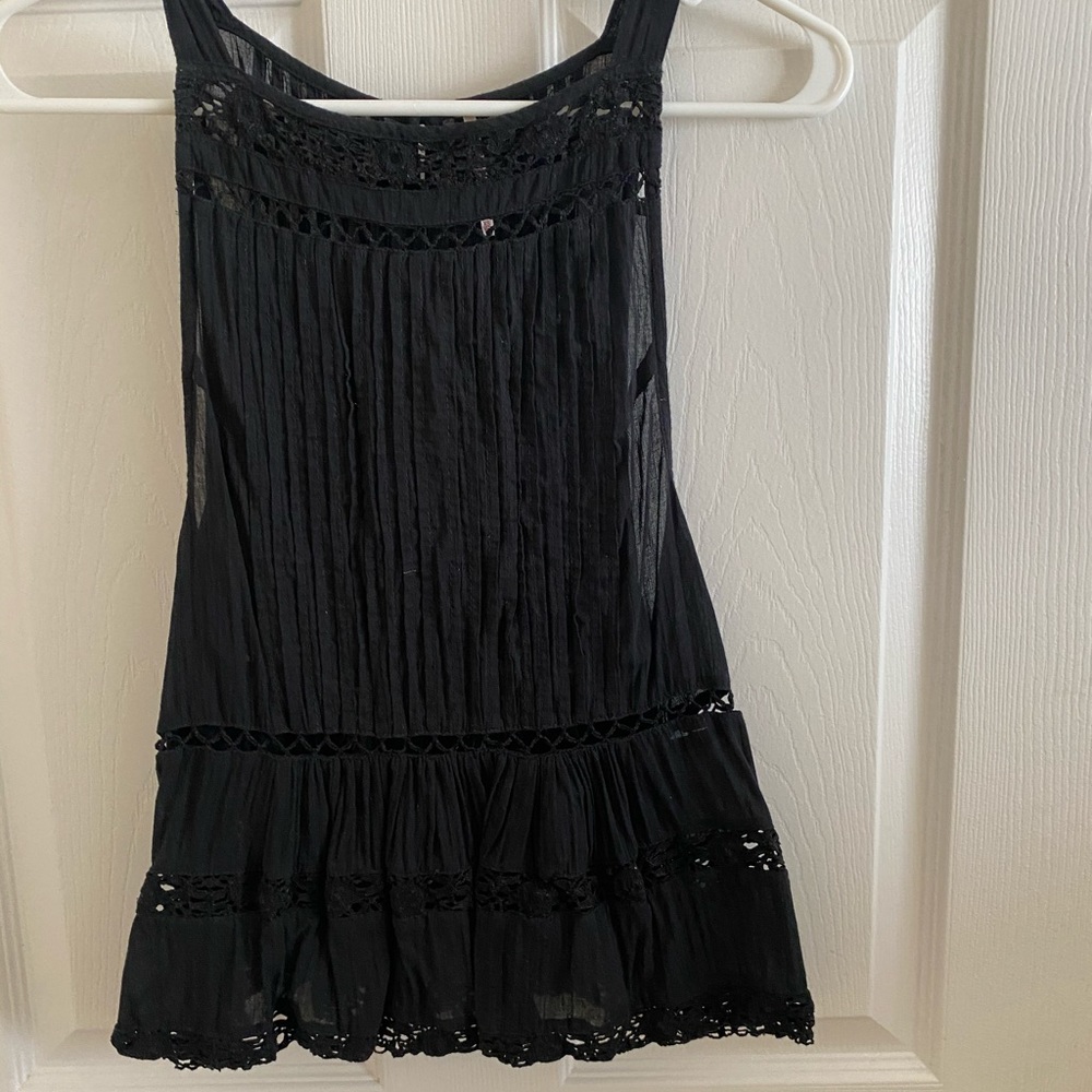 Free people gauzy tank top